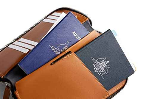 Travel Folio Leather Passport Wallet