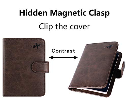 Passport Holder Cover Wallet RFID Blocking