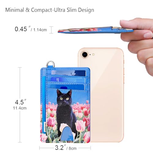 Slim Minimalist Wallet RFID Credit Card Holder for Men