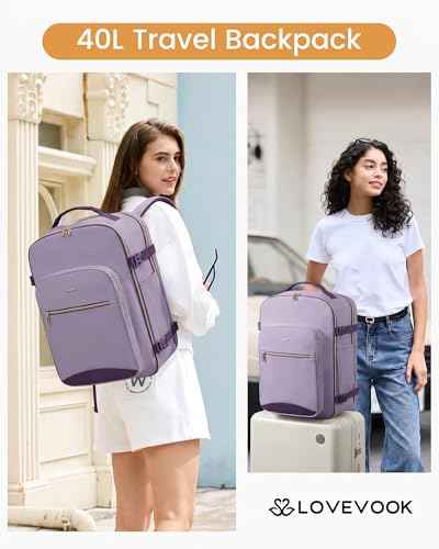 40L Travel Backpack Flight Approved Carry on Backpack