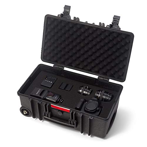 Hard Protective Camera Case with Wheels