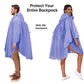 Rain Poncho for Adults with Zipper