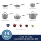 Cucina Nonstick Cookware Pots and Pans Set