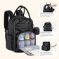 Leather Diaper Bag Backpack