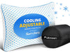 Cooling Shredded Memory Foam Travel & Camping Pillow Large