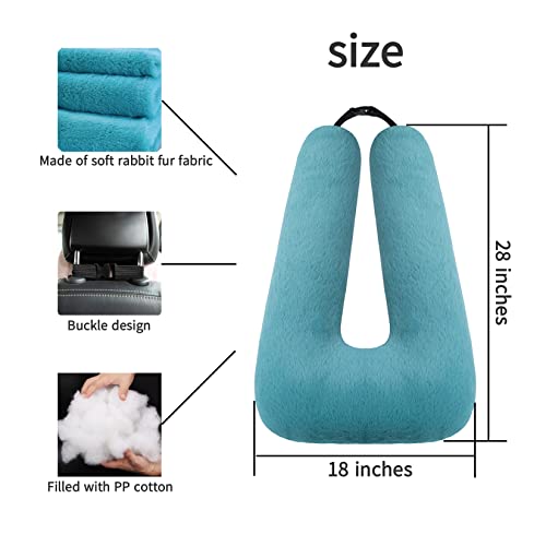 Travel Pillow Car Pillow Kid Car Sleeping Emerald Green