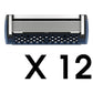 Pace Classic Seven Blade Razor System with Pivoting Head and Premium Handle