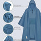 Double Layer Rain Poncho