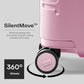 Checked Expandable Suitcase