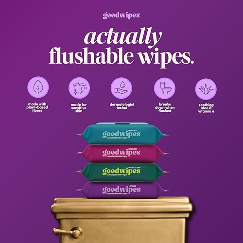 Flushable Wipes (400 Count)