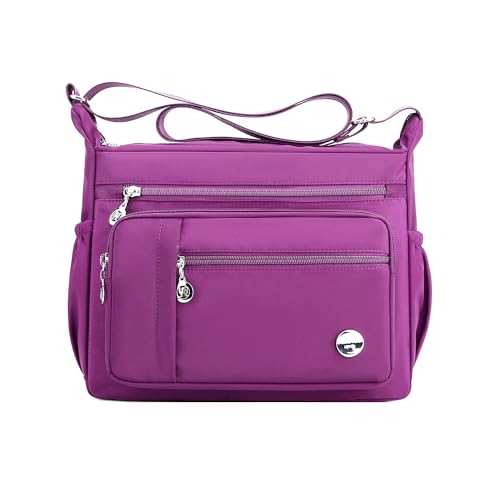 Women Shoulder Handbag Roomy Multiple Pockets Bag Ladies Crossbody Purse Fashion Tote Top Handle Satchel