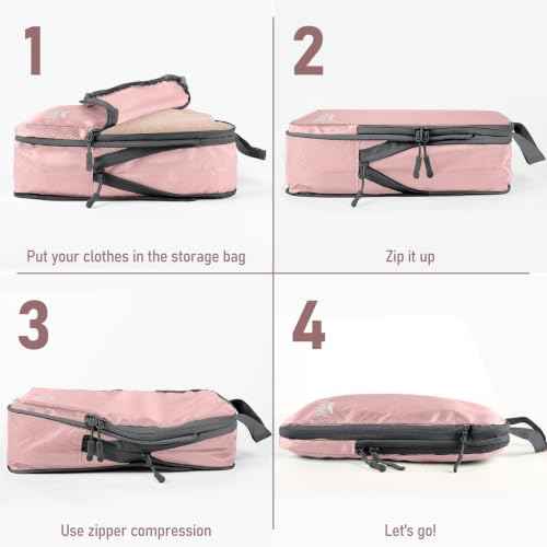 6 Set Compression Packing Cubes
