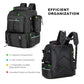 Fishing Backpack 45L with 4 Tackle Boxes