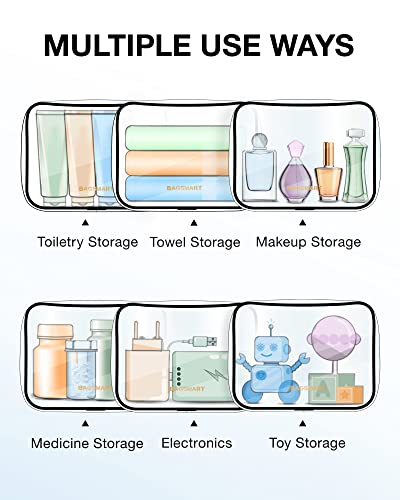 Clear Toiletry Bag 3 (3 Count)