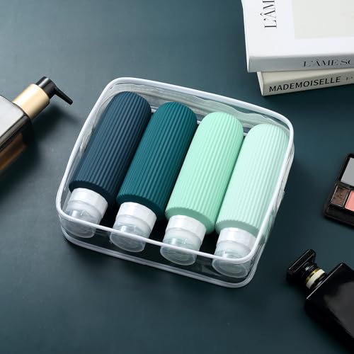 Travel Bottles for Toiletries (4 Count)