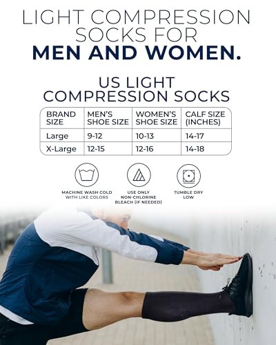 Compression Socks for Men (3 Count)