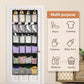 24 Large Pockets Over Door Shoe Organizer