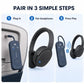 Relay Airplane Bluetooth Adapter for 2 AirPods or Headphones