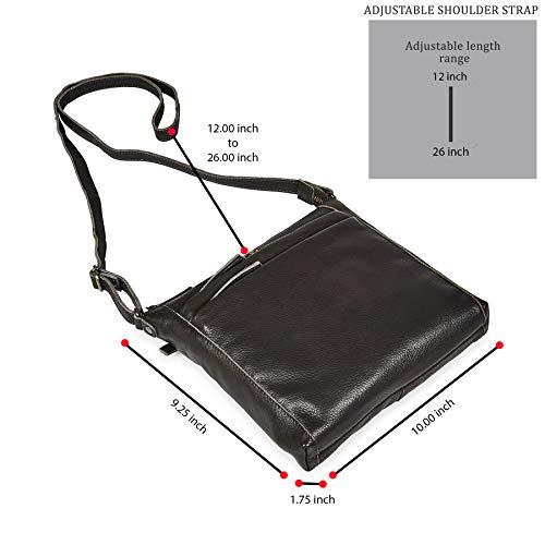 Leather Crossbody Bags for Women Small Genuine Nappa Purse Multi