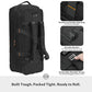 100L U Zip Rolling Duffel Bag with Wheels