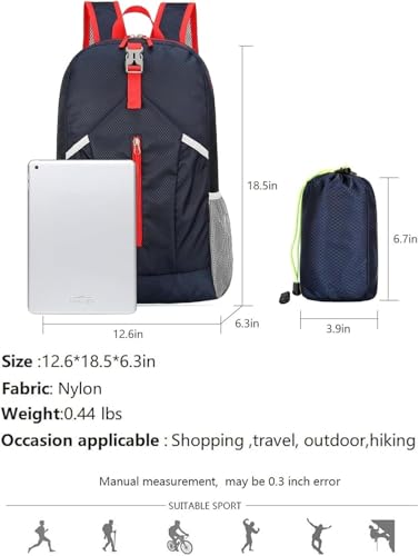25L Foldable Hiking Backpack