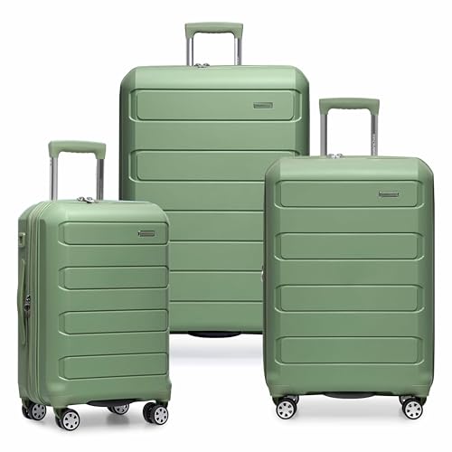 Pagosa Hardshell Expandable Luggage with Spinner Wheels (3 Piece)