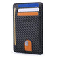 Slim Minimalist Front Pocket RFID Blocking Leather Wallets for Men and Women