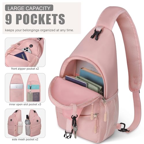 Crossbody Bags for Women Men Trendy Sling Bag Backpack Chest Bag