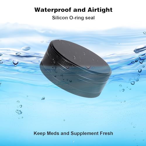 2 Compartment Pill Case
