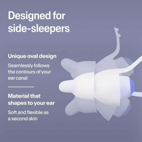 SleepDeep Reusable Earplugs for Sleeping