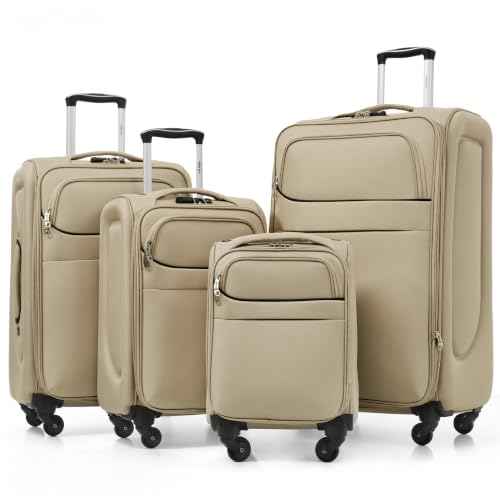 4 Piece Expandable Luggage Set (4 Count)