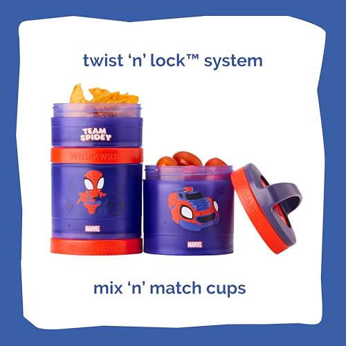 Spider Man Team Spidey Stackable Snack Containers for Babies