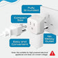 2 in 1 UK Adapters for Travel (3 Count)