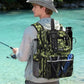 Fishing Backpack with Rod Holders