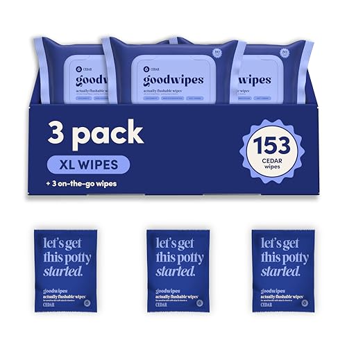 Flushable Wipes (150 Count)