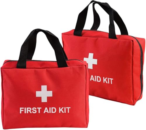 2 Pack Nylon First Aid Empty Kit (2 Count)