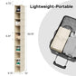 2 Pack 10 Tier Slim Hanging Shoe Organizer Beige