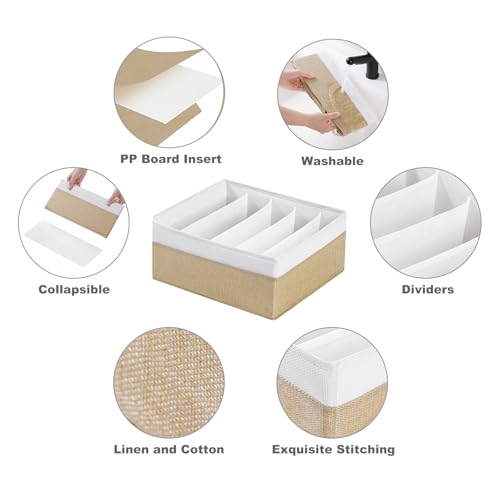 Jeans Drawer Organizers for Clothing (4 Count)
