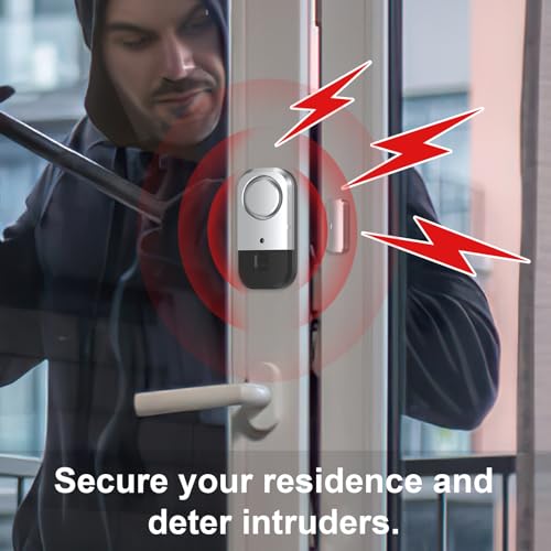 Door Window Alarm Sensors (6 Count)