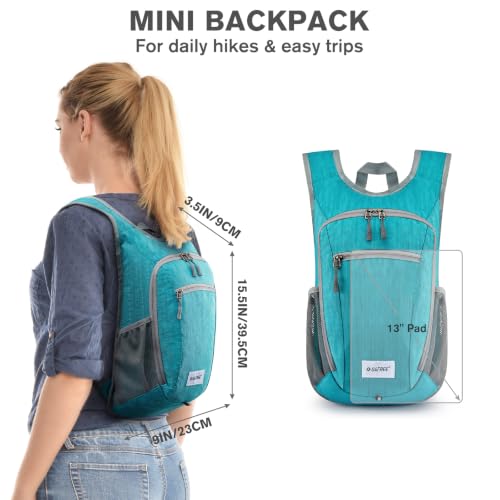 10L 15L Hiking Backpack Lightweight Packable Hiking Daypack Small Travel Outdoor Foldable Shoulder Bag