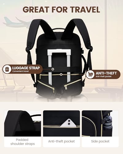 40L Travel Backpack with Waist Strap