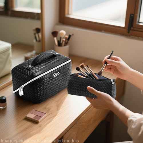 Travel Makeup Bag Cosmetic Bags for Women