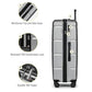 Luggage Sets 3 Piece Hardshell 20" (3 Count)