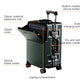 Carry on suitcase Zipperless Luggage