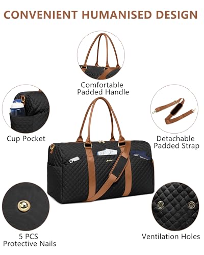 Women Weekender Travel Duffle Bag