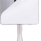 One-Touch Doorstop Adhesive Bracket (Black, 4inch x 1pack)