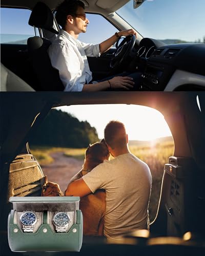 2 Watch Travel Case