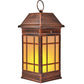 15.5" Solar Lantern Outdoor Waterproof