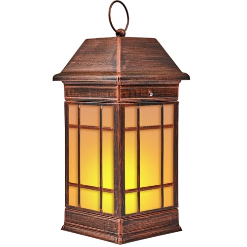 15.5" Solar Lantern Outdoor Waterproof