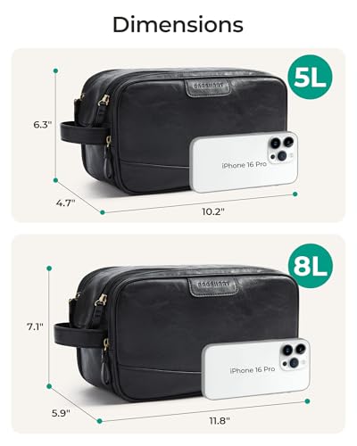 Large Toiletry Bag for Men